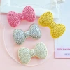 Diamond-encrusted polka dot bow acrylic diy jewelry accessories, cream glue phone cases, hair clips, hair ornaments, patch materials Application Scenario